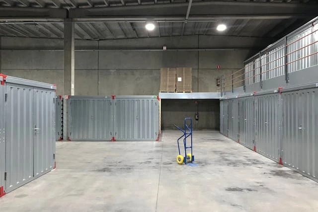 Cart in an Empty Warehouse Cart in an Empty Warehouse